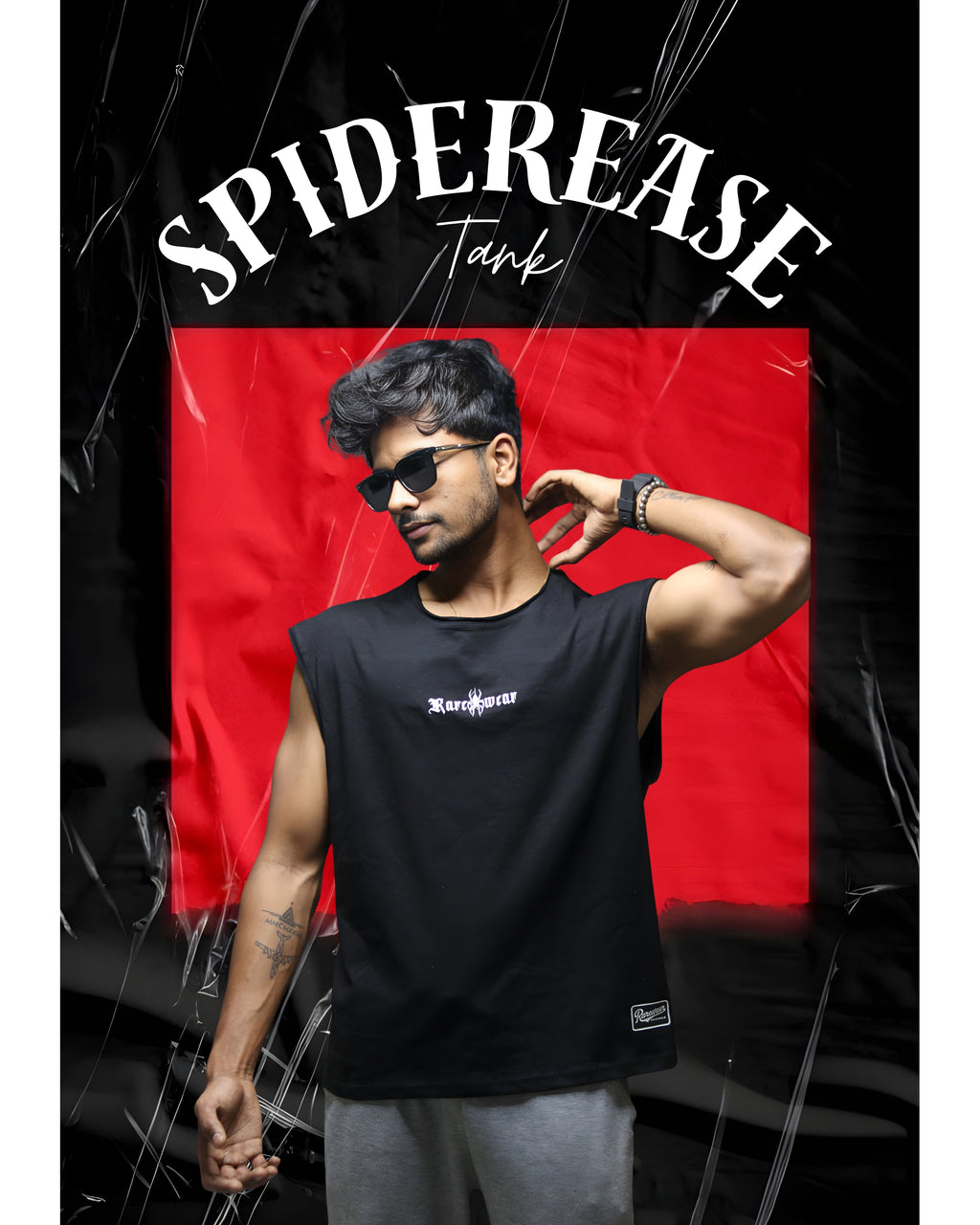 SPIDEREASE TANK - RELAXED FIT