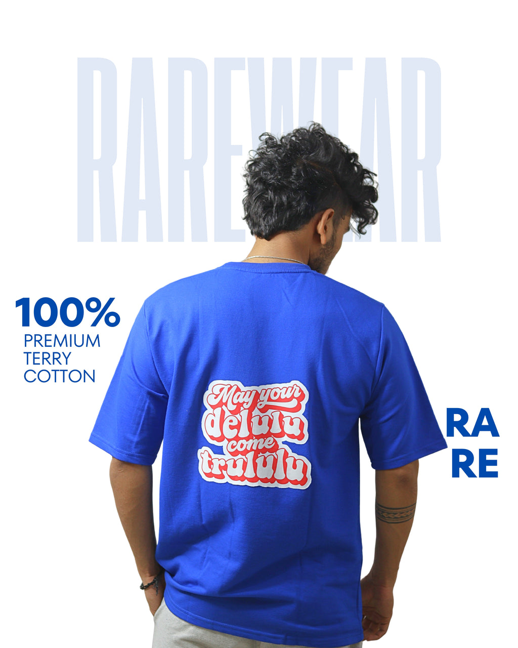 OVERSIZED FIT RARE GRAPHIC T-SHIRT