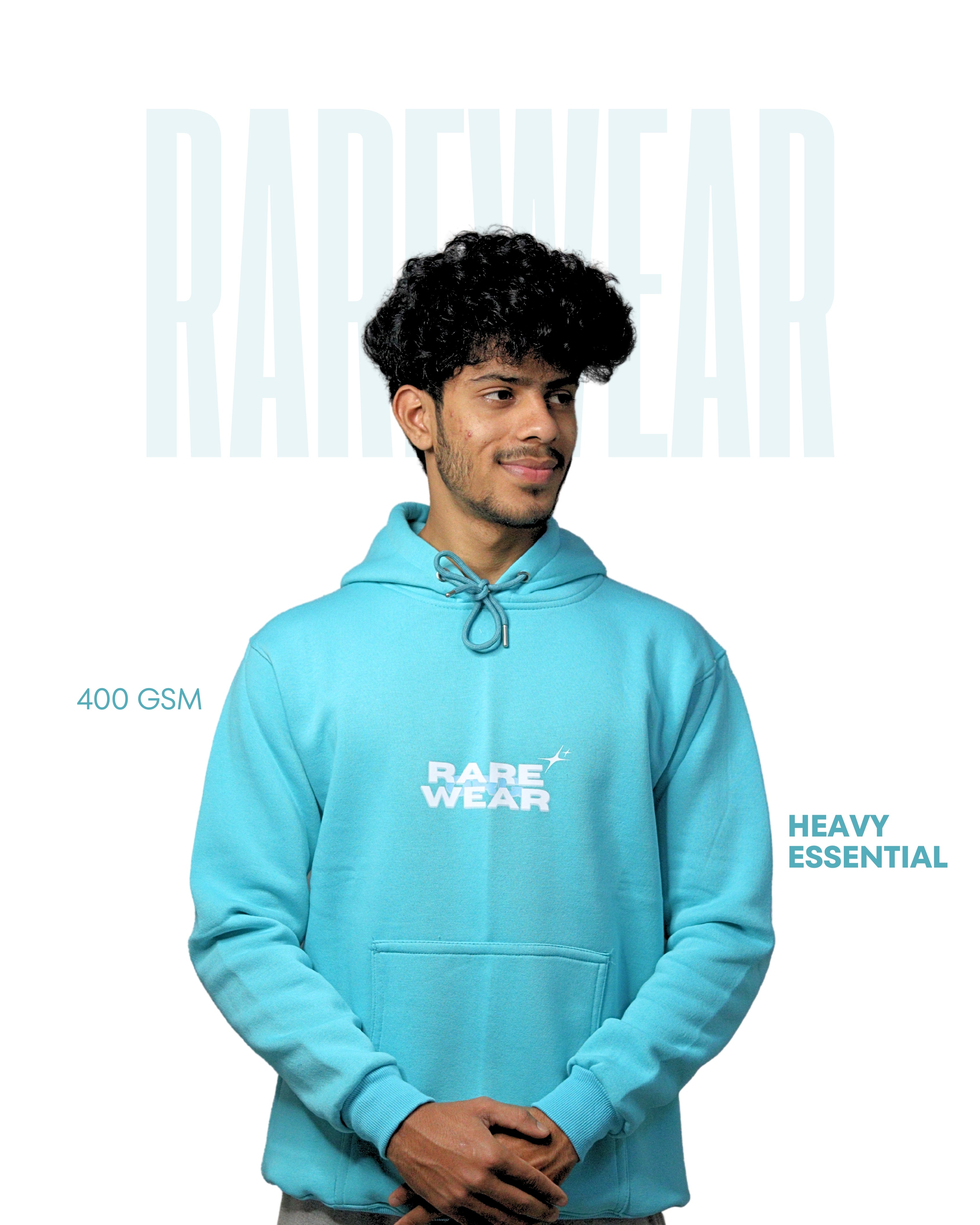 GOD’S FAVOURITE- OCEAN BLUE  GRAPHIC HOODIE